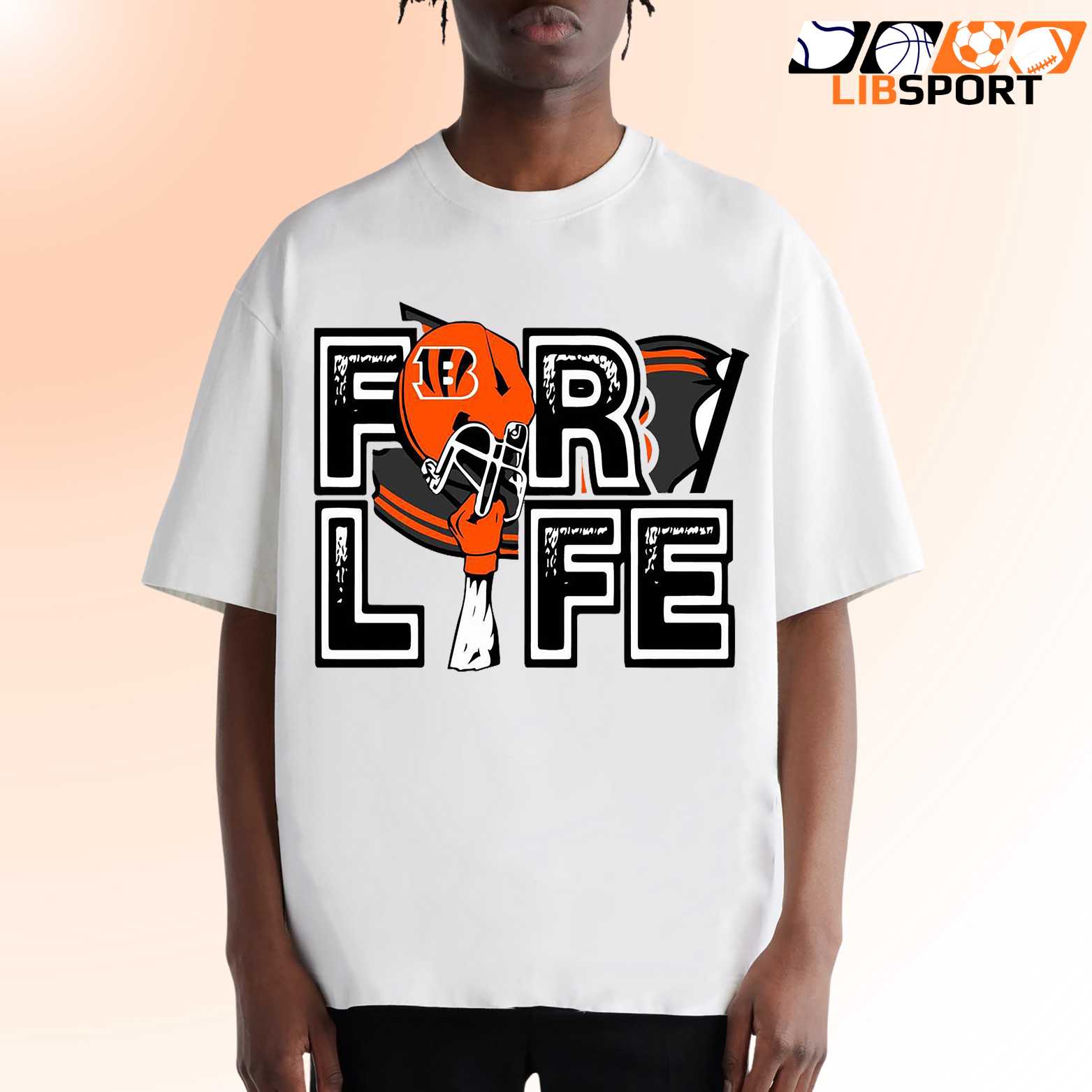 Cincinnati Bengals For Life T Shirt, Game Day Streetwear Shirt
